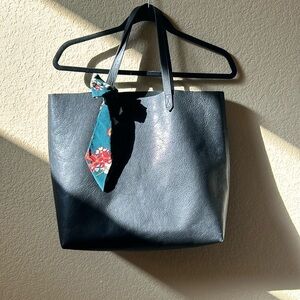 Madewell Large Leather Tote (Transport Tote)